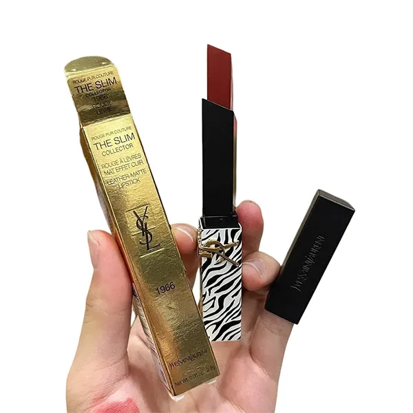 Son Yves Saint Laurent YSL Rouge Pur Couture The Slim 1966 Rouge Libre Limited Màu Đỏ Đất