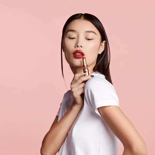 Son Yves Saint Laurent YSL Rouge Volupte Shine Lipstick Balm 131 Chili Morocco Màu Đỏ Gạch