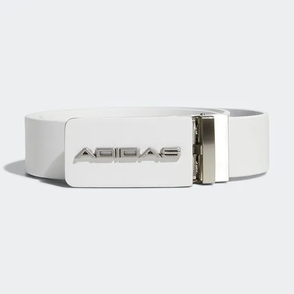 Thắt Lưng Adidas Metallic Logo Stepless Adjustable Belt HC6232 Màu Trắng - Thắt lưng - Vua Hàng Hiệu
