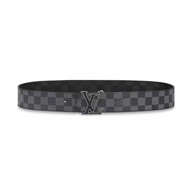Thắt Lưng Nam Louis Vuitton LV Initials 40mm Reversible Belt M0668Q Màu Đen Size 110