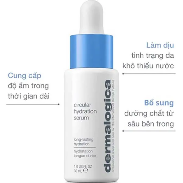 Tinh Chất Dưỡng Ẩm Chuyên Sâu Dermalogica Circular Hydration Serum 30ml - Mỹ phẩm - Vua Hàng Hiệu