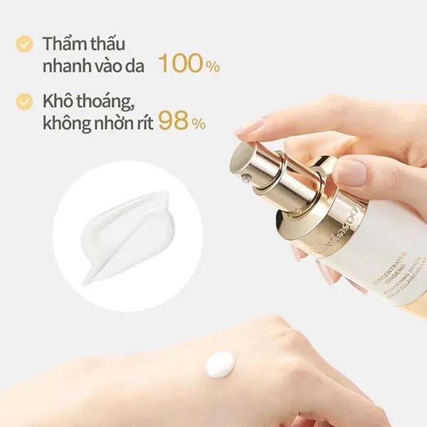 Tinh Chất Dưỡng Da Sulwhasoo Concentrated Ginseng Brightening Serum 8ml