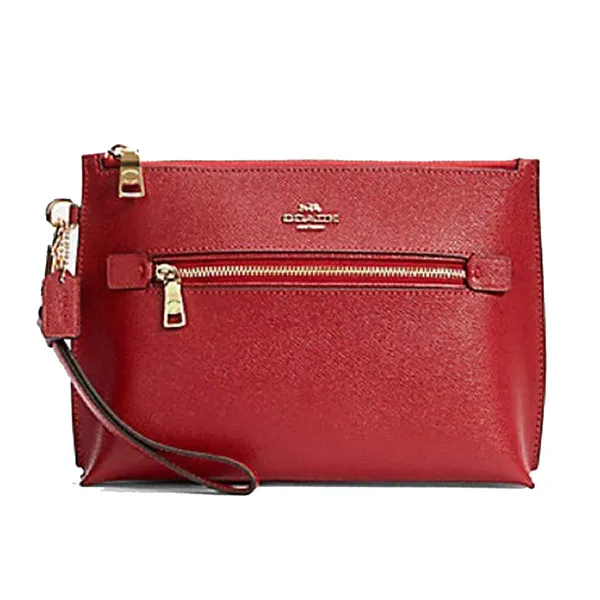 Túi Cầm Tay Coach C0113 Rowan Pouch Màu Đỏ