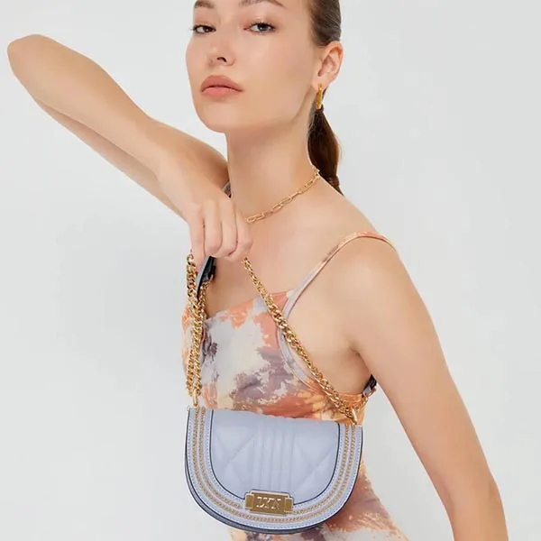Túi Đeo Chéo Lyn Ammy Crossbody Bags LL23CBF293 Màu Xanh Blue - Túi xách - Vua Hàng Hiệu