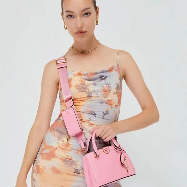 Túi Đeo Chéo Lyn Astraea Top Handle S Handbags LL23CBF168 Màu Hồng