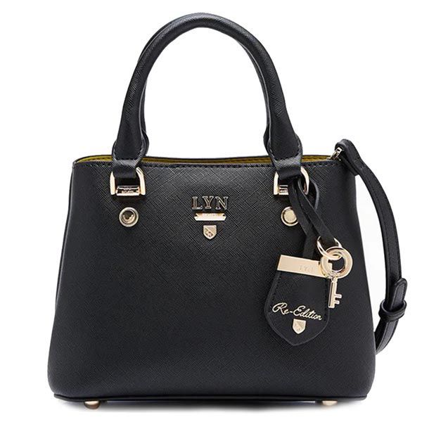 Túi Đeo Chéo Lyn Athena Re-Edit Top Handle S Handbags LL22WBF294 Màu Đen - 3