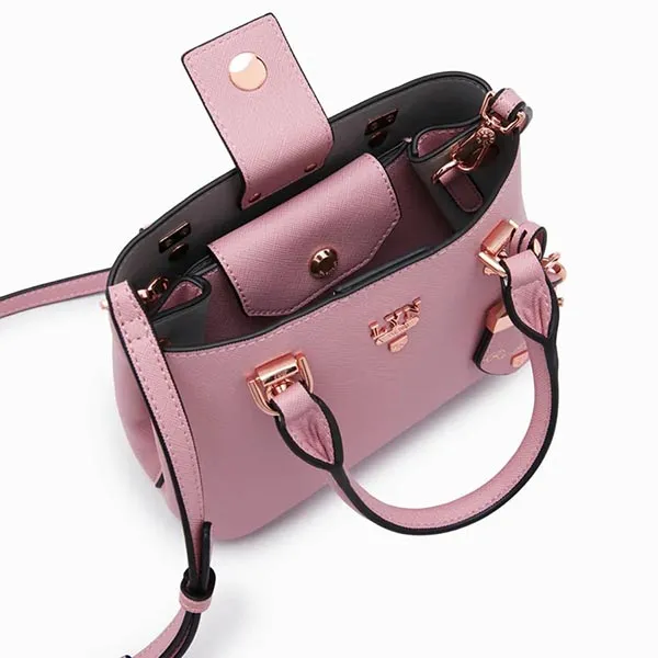 Túi Đeo Chéo Lyn Athena Re-Edit Top Handle S Handbags LL22WBF294 Màu Hồng