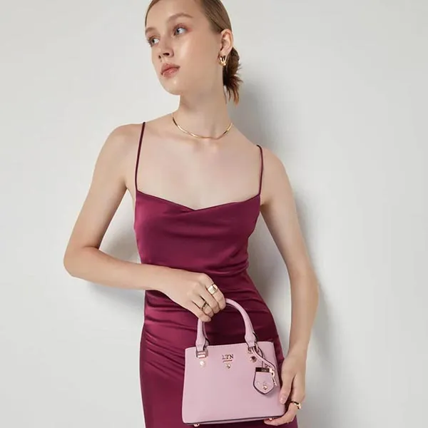 Túi Đeo Chéo Lyn Athena Re-Edit Top Handle S Handbags LL22WBF294 Màu Hồng