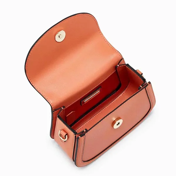 Túi Đeo Chéo Lyn Circus Top Handle S Handbags LL23CBF017 Màu Cam