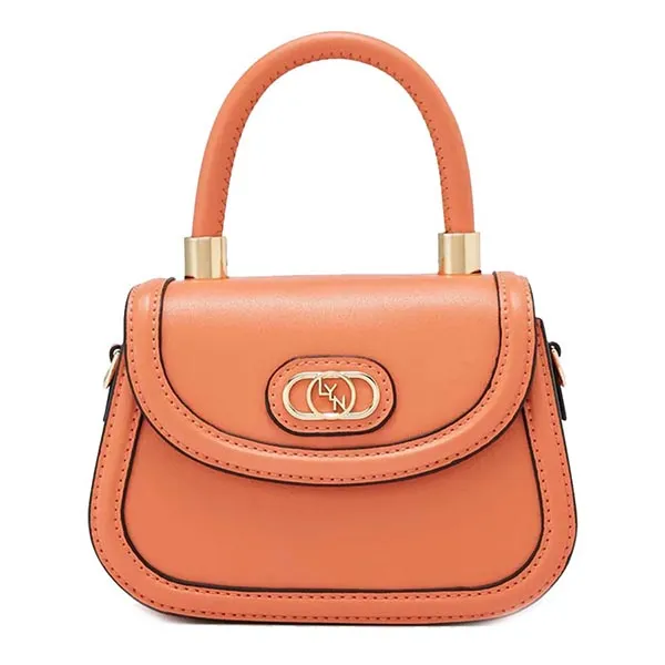 Túi Đeo Chéo Lyn Circus Top Handle S Handbags LL23CBF017 Màu Cam