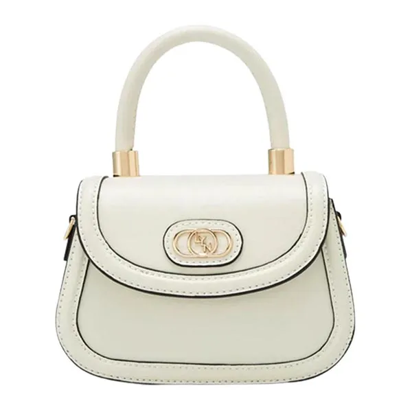 Túi Đeo Chéo Lyn Circus Top Handle S Handbags LL23CBF017 Màu Trắng