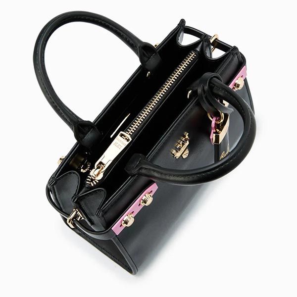 Túi Đeo Chéo Lyn Fineness Re-Edit Top Handle S Handbags LL22WBF296 Màu Đen - 4