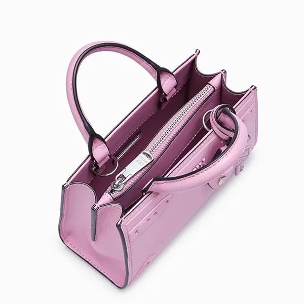 Túi Đeo Chéo Lyn Fineness Re-Edit Top Handle XS Handbags LL22WBF297 Màu Hồng - 4