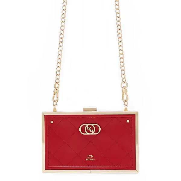 Túi Đeo Chéo Lyn Glory Crossbody Bags LL23CBF101 Màu Đỏ