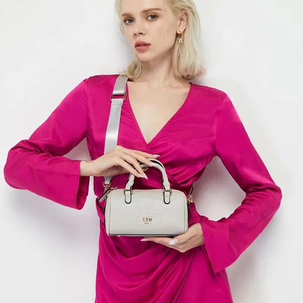 Túi Đeo Chéo Lyn Jasmine Mini Handbags LL23CBF094 Màu Trắng Kem