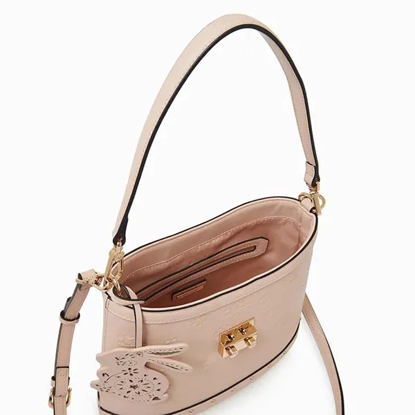 Túi Đeo Chéo Lyn Lucky Bucket Bags LL23CBF155 Màu Be