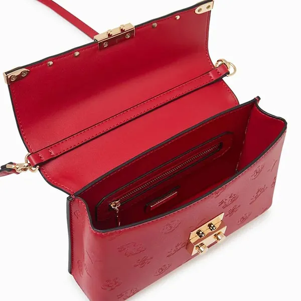 Túi Đeo Chéo Lyn Lucky Top Handle XS Handbags LL23CBF159 Màu Đỏ