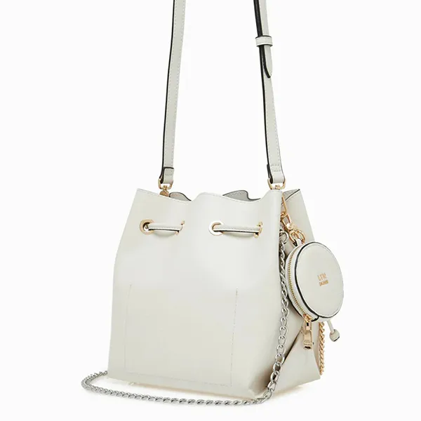 Túi Đeo Chéo Lyn Peyton Bucket Bags LL23CBF076 Màu Trắng
