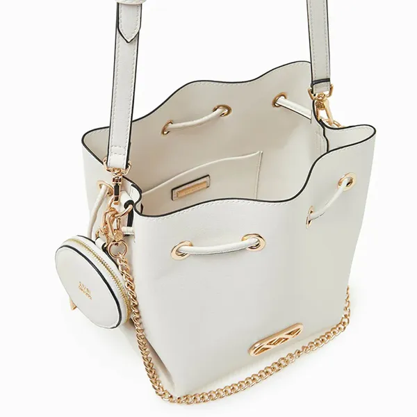Túi Đeo Chéo Lyn Peyton Bucket Bags LL23CBF076 Màu Trắng