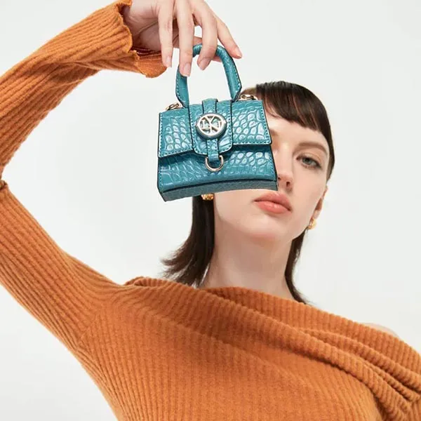 Túi Đeo Chéo Lyn Reagan Mini Handbags LL23CBF089 Màu Xanh Green