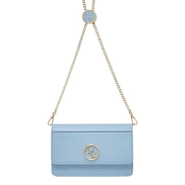 Túi Đeo Chéo Lyn Regina Crossbody Bags LL23CBF023 Màu Xanh Blue - Túi xách - Vua Hàng Hiệu