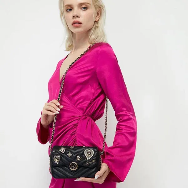 Túi Đeo Chéo Lyn Rose L'amour S Crossbody Bags LL23CBF145 Màu Đen - Túi xách - Vua Hàng Hiệu