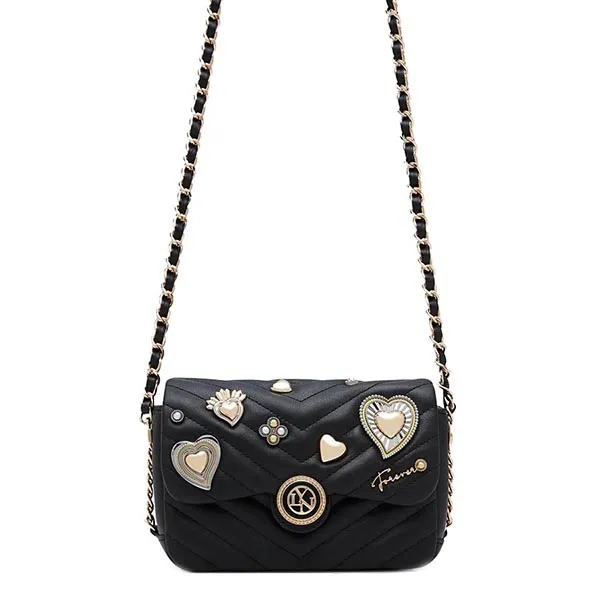 Túi Đeo Chéo Lyn Rose L'amour S Crossbody Bags LL23CBF145 Màu Đen - Túi xách - Vua Hàng Hiệu