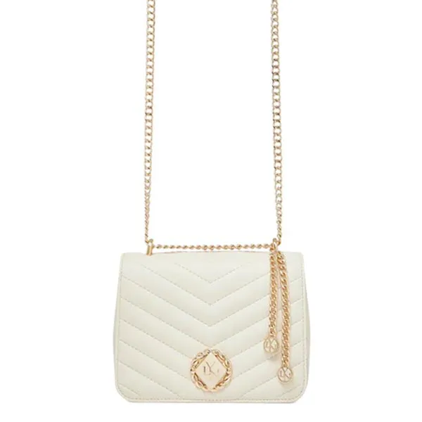Túi Đeo Chéo Lyn Sesia S Crossbody Bags LL23CBF080 Màu Trắng - Túi xách - Vua Hàng Hiệu