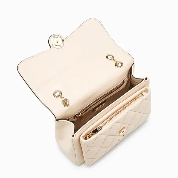 Túi Đeo Chéo Lyn Stephanie M Crossbody Bags LL23CBF084 Màu Nâu Be