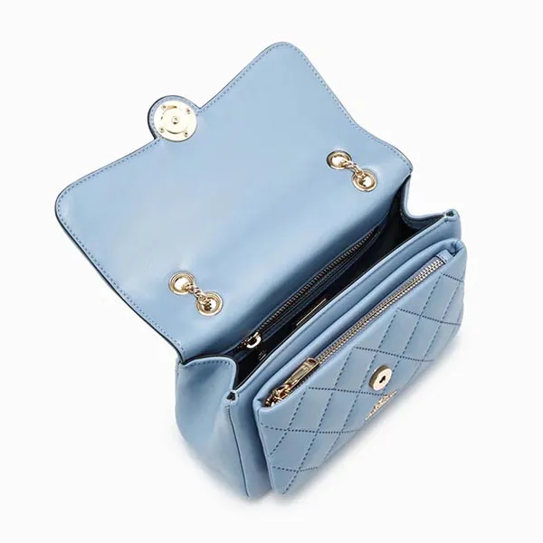 Túi Đeo Chéo Lyn Stephanie M Crossbody Bags LL23CBF084 Màu Xanh Blue - 4