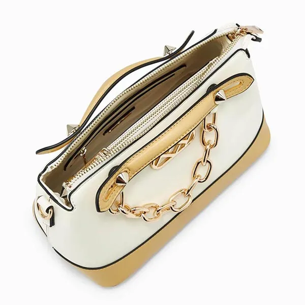 Túi Đeo Chéo Lyn Tabi M Handbags LL23CBF009 Màu Vàng Trắng