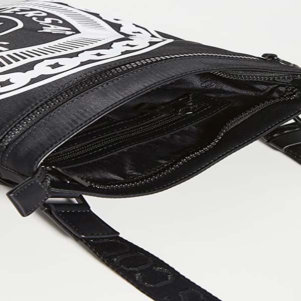 Túi Đeo Chéo Nam Versace Jeans Couture V Emblem Crossbody Bag Màu Đen - 4