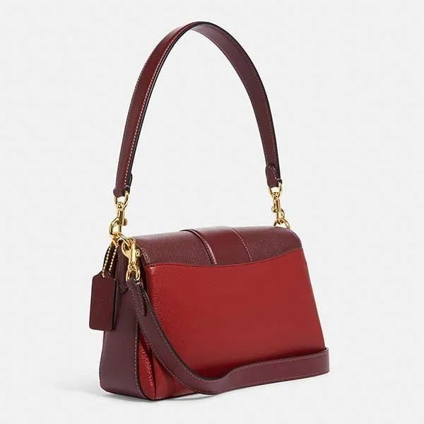 Túi Đeo Vai Coach Grace Shoulder Bag In Colorblock CC067 Màu Đỏ - Túi xách - Vua Hàng Hiệu