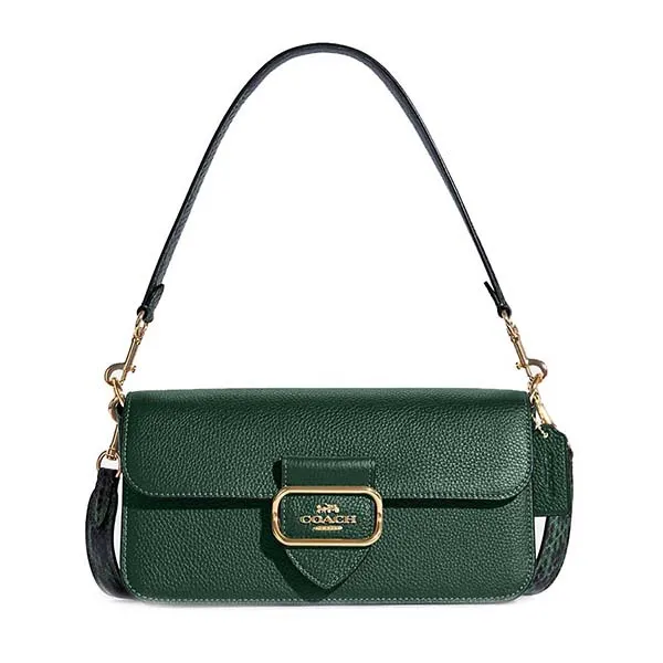 Túi Đeo Vai Coach Morgan Shoulder Bag CE561 Màu Xanh Lá - Túi xách - Vua Hàng Hiệu