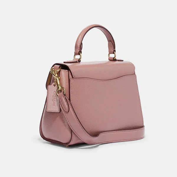 Túi Đeo Vai Coach Morgan Top Handle Satchel CF320 Màu Hồng Đất - Túi xách - Vua Hàng Hiệu