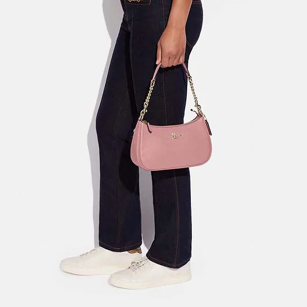Túi Đeo Vai Coach Teri Shoulder Bag CA209 Màu Hồng Nhạt - Túi xách - Vua Hàng Hiệu