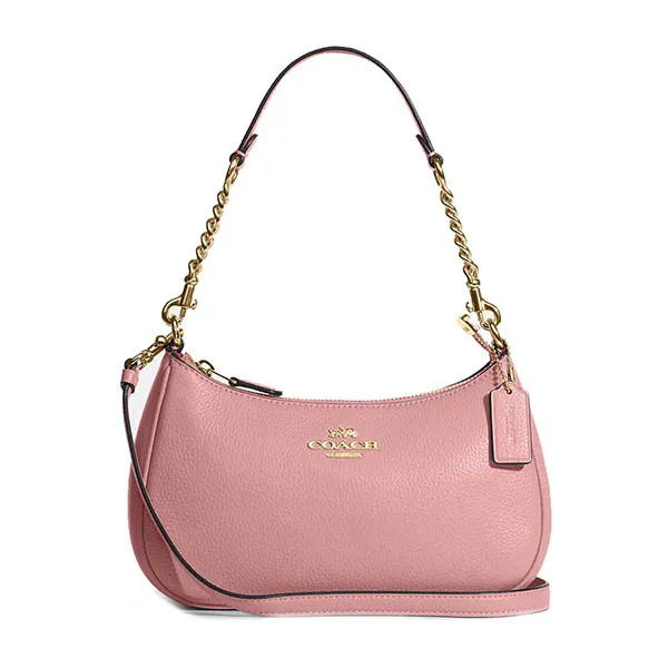 Túi Đeo Vai Coach Teri Shoulder Bag CA209 Màu Hồng Nhạt - Túi xách - Vua Hàng Hiệu