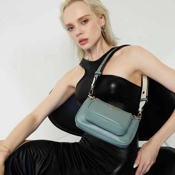 Túi Đeo Vai Lyn Astraea M Crossbody Bags LL23CBF171 Màu Xanh Green