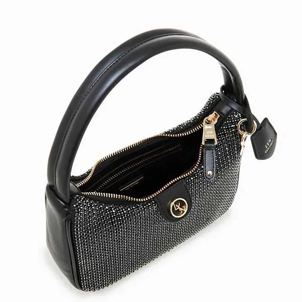 Túi Đeo Vai Lyn Regina Crystal Shoulder Bags LL23CBF024 Màu Đen