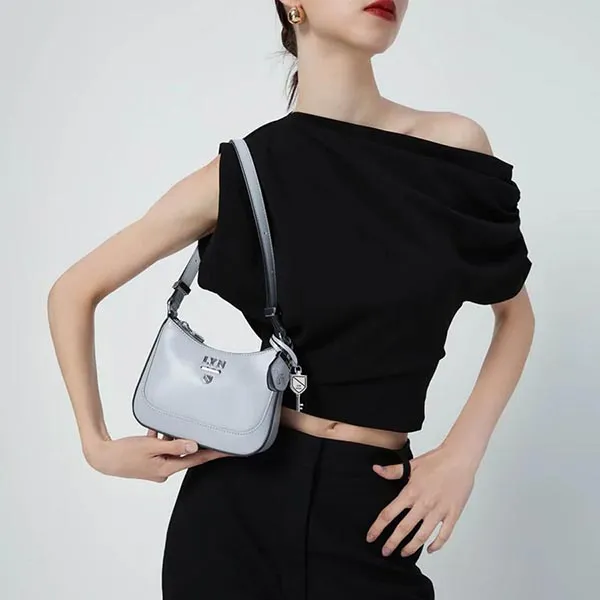 Túi Đeo Vai Lyn Rosee Re-Edit XS Shoulder Bags LL22WBF303 Màu Xanh Xám