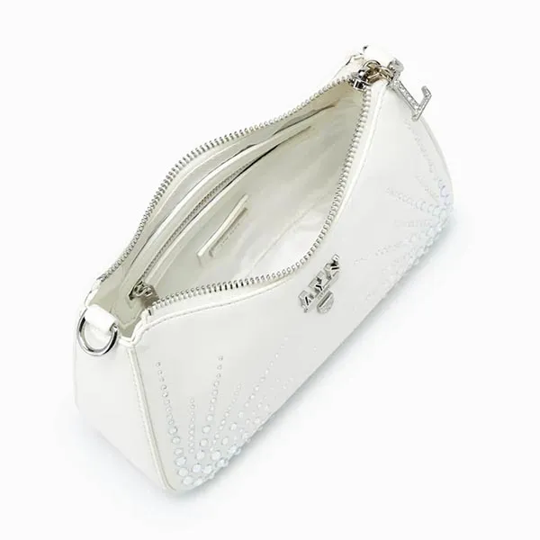Túi Đeo Vai Lyn Tricia Crystal Shoulder Bags LL22WBF273 Màu Trắng - Túi xách - Vua Hàng Hiệu