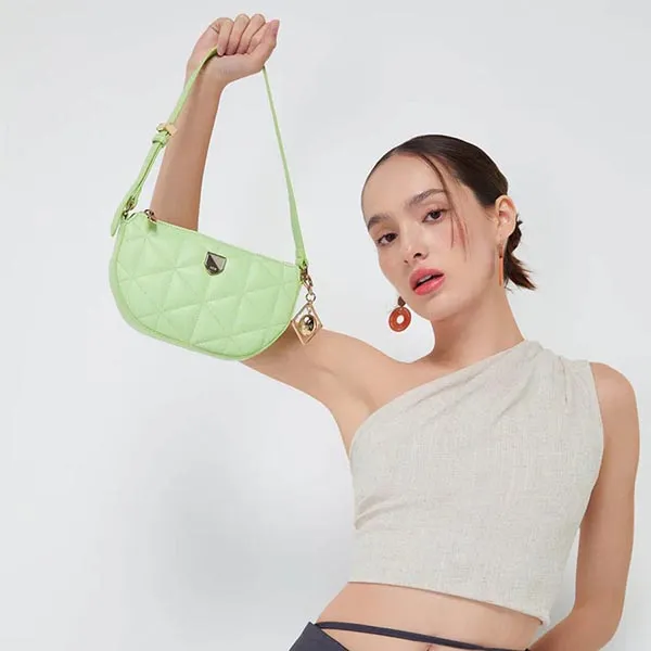 Túi Đeo Vai Lyn Verbana S Shoulder Bags LL23CBS122 Màu Xanh Green