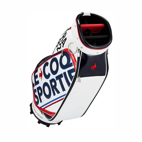 Túi Golf Lecoq Sportif QQBTJJ03 Big Logo Graphic Caddy Bag Màu Trắng - 1