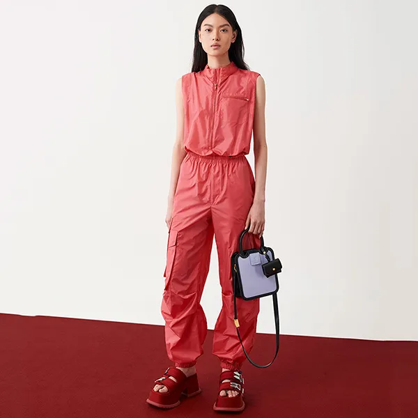 Túi Tote Charles & Keith CNK Disney Zootopia Judy Hopps Structured 30782054 Màu Tím Nhạt