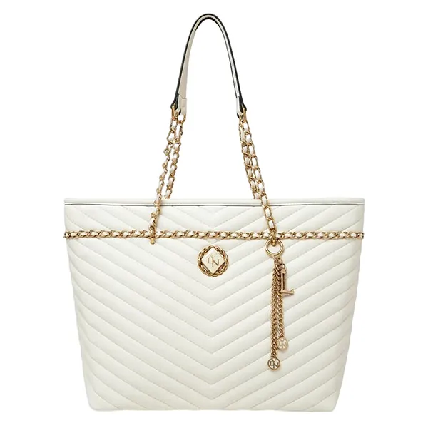 Túi Tote Lyn Sesia Tote Bags LL23CBF077 Màu Trắng - Túi xách - Vua Hàng Hiệu