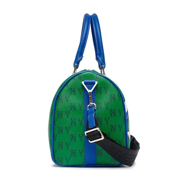 Túi Trống MLB Dia Poritiv Coated Canvas Rich New York Yankees 3ABWM013N-50GNM Màu Xanh Green Size M