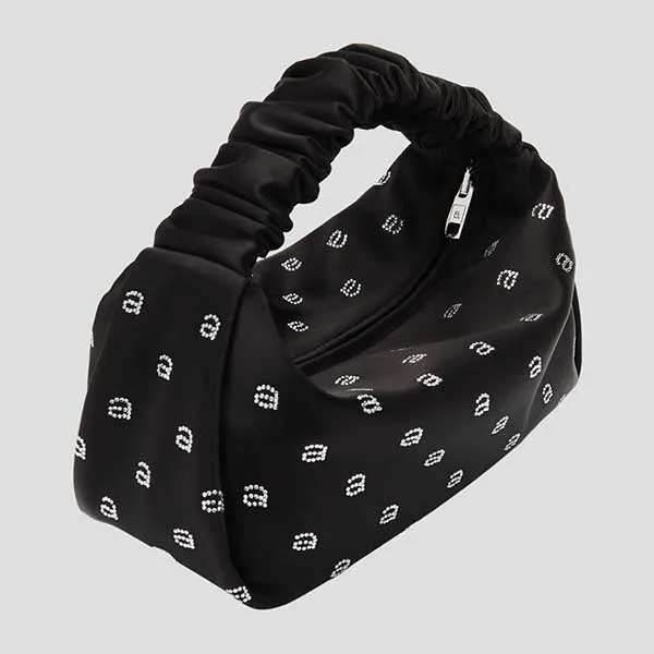Túi Xách Alexander Wang Hotfix Scrunchie In Satin Black 20123R30T001 Màu Đen - Túi xách - Vua Hàng Hiệu