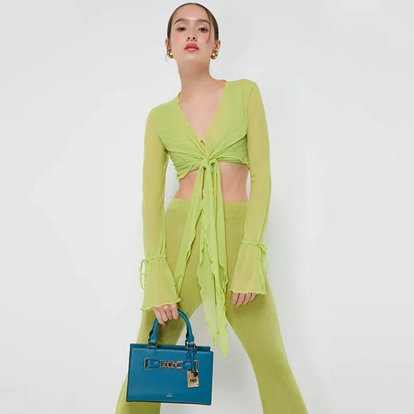 Túi Xách Lyn Caven M Handbags LL23CBS109 Màu Xanh Lam