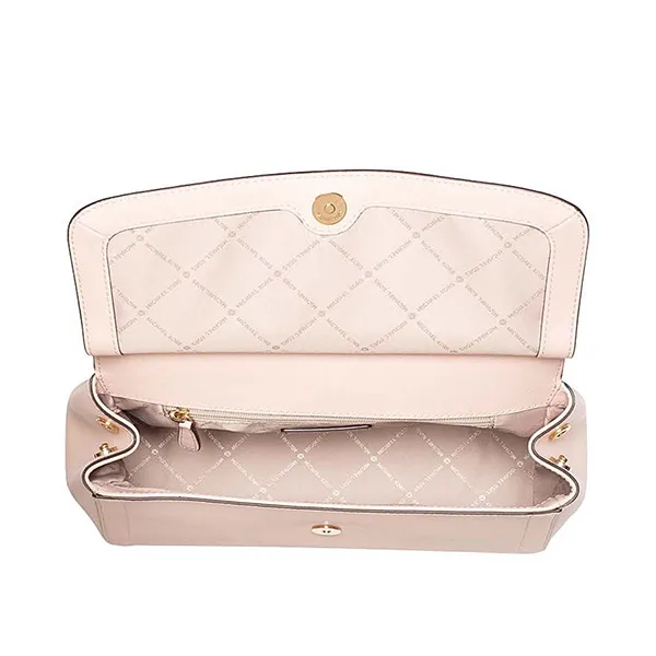 Túi Xách Michael Kors MK Talia Large Top Handle Satchel Ballet 38S0CAMS3L Màu Hồng Nhạt