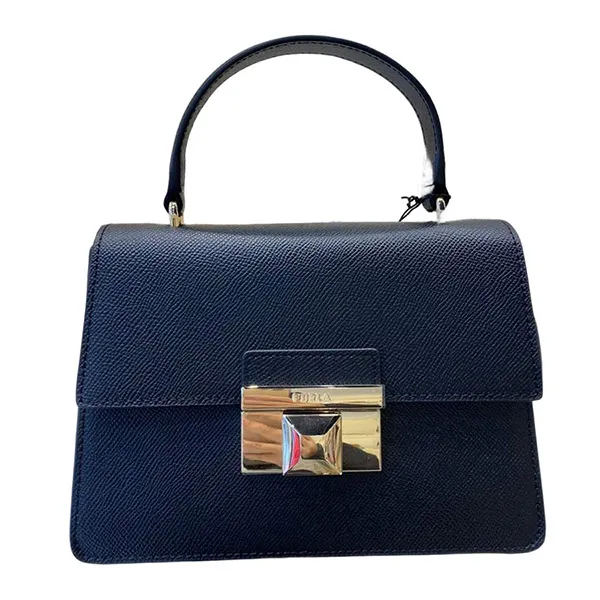 Túi Xách Tay Furla Top Venere Top Handle Màu Xanh Navy - Túi xách - Vua Hàng Hiệu